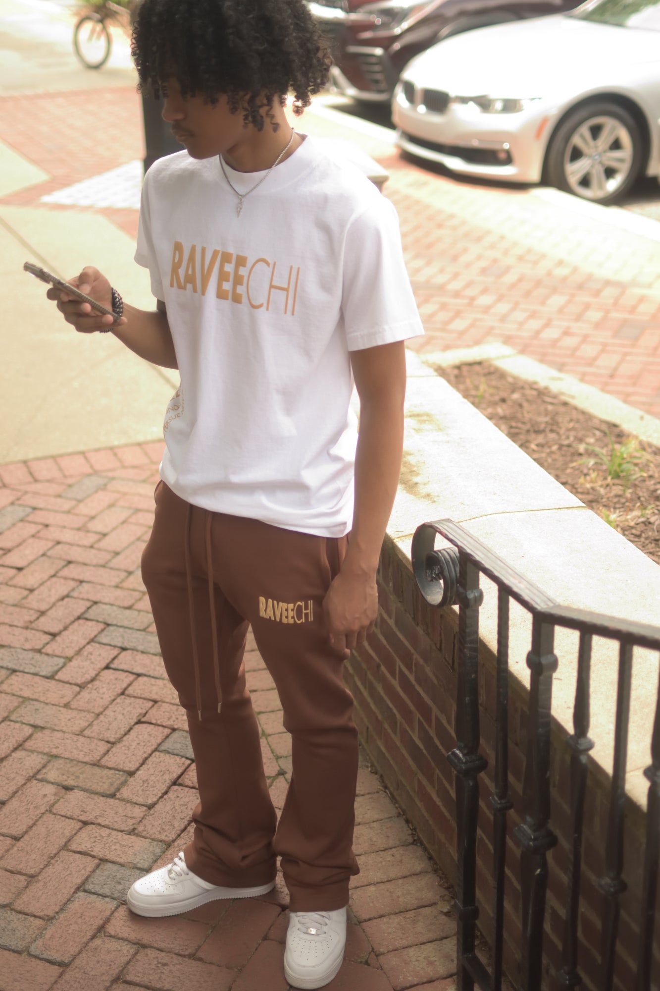Skinny Stacked Flare Sweatpants