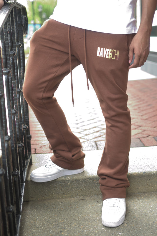 Skinny Stacked Flare Sweatpants